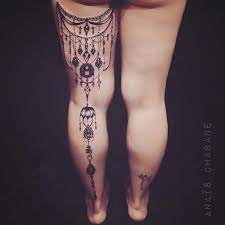 23 Back Of Thigh Tattoo Ideas For Women Stayglam Back Of Thigh Tattoo Leg Tattoos Thigh Tattoo