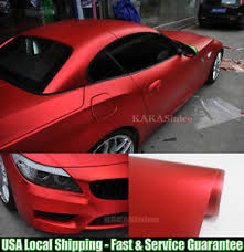 The difference between satin and satin is satin is a type of material whilst satin is the devil actually satan is the devil. Quick Car Satin Matte Super Metal Metallic Chrome Vinyl Wrap Sticker Red Abus Ebay