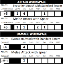 The damage die seeming less important happens with very highly boosted damage. How Do You Calculate The Attack And Damage Workspace Role Playing Games Stack Exchange