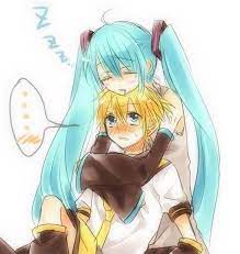 Len X Miku Anime Hatsune Miku Vocaloid