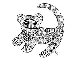 Simba Lion King Disney Classics Black White Abstract Art Prints Drawing Prints Art Looking for more clipart wallpaper blink. simba lion king disney classics