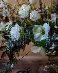 The Essence Of Spring Hellebore Tulip And Ranunculus Reaching For The Light After A Wild Night The Sun Is Out The Bi Spring Flowers Spring Sign Silk Flowers