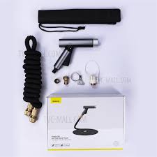 Shop Baseus Simple Life Car Wash Spray Nozzle With Magic Telescopic Water Pipe 30m Water Injection Black From China Tvc Mall Com
