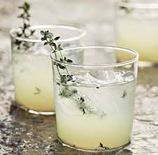Limoncello Gin Cocktail With Grilled Thyme Recipe Finecooking Recipe Thyme Recipes Gin Cocktails Food
