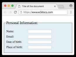 Your support helps keep the site running! Html Fieldset Tag Usage Attributes Examples