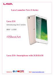 Lava Z10 smartphone with 2GB RAM by ...