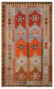 Kilim Konya Fabric Rug Needlepoint Patterns Rugs On Carpet
