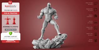 Instant download available when payment and checkout complete. Gambody Stl Files Of Jiren Dragon Ball For 3d Printer