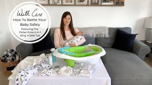 They give older (and still very slippery!) babies a safe spot in the bath, freeing up your hands for scrubbing. How To Bathe Your Baby Safely Youtube