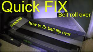 Placing your treadmill on a treadmill mat will stop your treadmill from moving around while you're running. How To Fix Treadmill Belt Fold Over Youtube