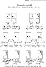 Introduction to subtraction, subtraction with pictures, subtracting zero, subtract a number from its double, subtract 1 digit numbers, subtract 1 from 2 digit numbers, subtract subtraction worksheets for 2nd grade. Subtraction Worksheets
