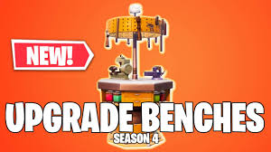 Upgrade benches are new objects in fortnite chapter 2. All Upgrade Bench Locations Season 4 Fortnite Sidegrade Upgrade Stations No Commentary Guide Youtube