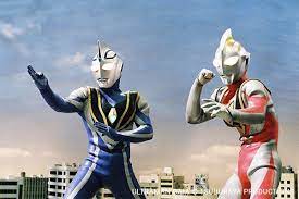 ultraman agul and ultraman gaya art star wars universe anime