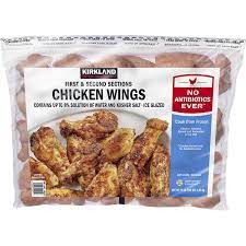 Shipping and handling charge(s) may apply on items available at costco.com; Kirkland Signature Chicken Wings First And Second Sections 10 Lbs