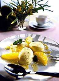 Orangenmousse Mit Orangensalat Rezept Orangensalat Essen Und Trinken Rezepte
