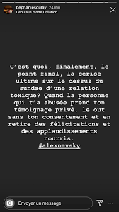 Suite à cela, la maison de production musicor suspend sa collaboration avec alex nevsky. L Ancienne Conjointe D Alex Nevsky Sort Publiquement Et Le Critique Suite A Ses Excuses Vedette Quebec
