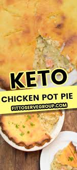 This Keto Chicken Pot Pie Is The Ultimate Comfort Food It S A Low Carb Chicken Pot Pie That Features An Eas In 2020 Keto Chicken Chicken Pot Pie Turkey Pot Pie Recipe