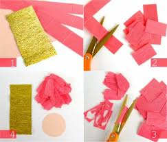 Comment Creer Une Fleur En Papier Crepon Astuces Et Photos Archzine Fr Tuto Fleurs En Papier Comment Faire Des Fleurs En Papier Fleur Papier Crepon