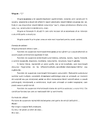 Doc Rolul Semnelor De Punctuatie Denny Georgy Academia Edu