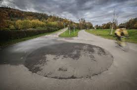 Fahrrad Kreisverkehr In Winterbach Ein Stoppschild Tut S Auch Rems Murr Kreis Stuttgarter Zeitung