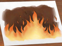 See full list on wikihow.com How To Draw Fire Flames Simple Drawing For Kids