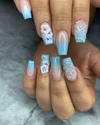 Bestnails is a community portal for nail artists. Updated 30 Blue Ombre Nails August 2020
