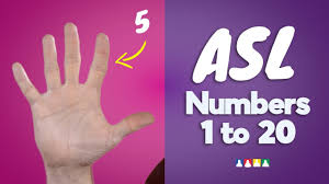 Please visit our youtube channel for more great asl videos which make learning fun! How To Count To 20 In Sign Language Asl Numbers 1 20 Asl Counting Youtube