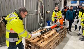 Heldt demo av røyrfornyar til fagfolk