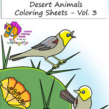 Birds, lizards & small animals predator(s): Desert Coloring Pages Worksheets Teaching Resources Tpt