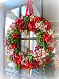 Wreaths add a special touch of elegance and beauty to your home décor. Bow Christmas Wreath Crate Kids Blog