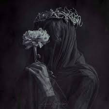 Black And White Crown Photography Elven Woven Branch Effect Crown Dark Beauty Dark Images Art Model