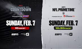 ©2021 fox news network, llc. Espn To Provide Weeklong Coverage Of Super Bowl Lv Across All Platforms Pre And Post Game Shows From St Pete Beach And Raymond James Stadium And Two Live Game Productions Espn Press