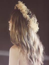 Check it out and if you like to buy, place your orders thr. Free People Babys Breath Flower Crown Bridal Hair Hair Styles Wedding Hairstyles