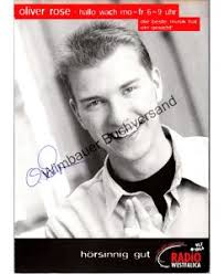 Original Autogramm Oliver Rose Radio Westfalica /// Autogramm Autograph  signiert signed signee