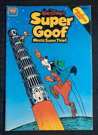 Walt Disney SUPER GOOF Meets Super Thief Dynabrite Comic / Whitman VG 4.0 |  eBay