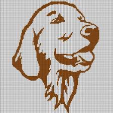 This simple yet sweet afghan is destined to be the ultimate final touch for the nursery. Brown Dog Head Crochet Afghan Pattern Graph