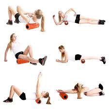 Six Poses For Using Foam Rollers Foam Roller Exercises Muscle Roller Muscle Massage Roller