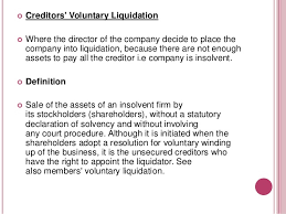The assets are disposed, the liabilities are paid, and the surplus, if any, is distributed among the shareholders/ members in proportion to their shareholding in the company. Chapter 7 Law Winding Up