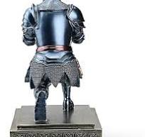 Amazon.com: Amoysanli Soporte medieval blindado de caballero ...