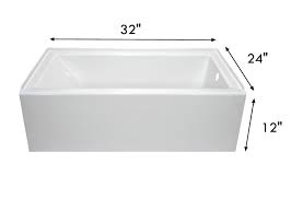 Rv showers come in many styles and designs. Lyons Dt1832r12 32 X 24 Full Rv Bath Tub