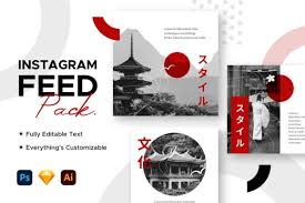 Download Instagram Feed Post Travel Template Graphic By Mahative Creative Fabrica SVG Cut Files