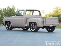 1977 Chevrolet Stepside Custom Classic Trucks Magazine Trucks Classic Trucks Old Pickup Trucks