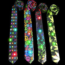 Christmas Light Up Ties Christmas Decorating