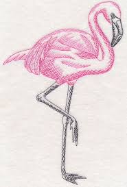 Free Embroidery Design Tropical Flamingo Embroidery Designs Embroidery Patterns Machine Embroidery Designs