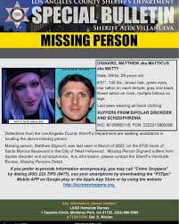 LASD is Asking for the Public's Help Locating Missing Person ...