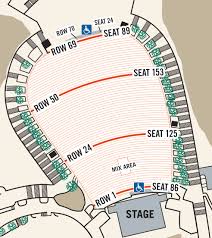 Red Rocks Amphitheatre Seating Chart Seat Guide Tickpick