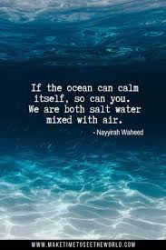 When anxious, uneasy and bad thoughts come, i go to the sea, and the sea drowns them out with its great wide sounds, cleanses me with its noise and imposes a. Quotes About The Beach And Salt Quote Happiness Comes In Salty Water Dogtrainingobedienceschool Com