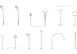 Free model credenza and lamp from alberto hernandez. Zapaliti Vatru ZeÄ' Novcic Table Lamp Dwg Villa4boys Com