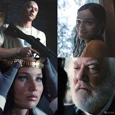 Before Lucy Gray went, she says to Coriolanus that's she's just gonna dig  up some katniss then disappeared. Decades later, Coriolanus will meet a  tribute that will end him and his Hunger