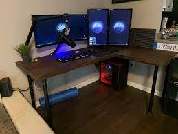 Most combinations are possible and the result is a custom desk or table that really suits your needs. Finally Got Rid Of My Ikea Desktop And Built A Custom Desk Battlestations